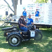 2ND PLACE MOTORCYCLE 1939 BMW WITH SIDECAR -SKINNY