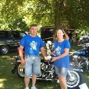 1ST PLACE MOTORCYCLE 1990 HERITAGE KAREN MILES